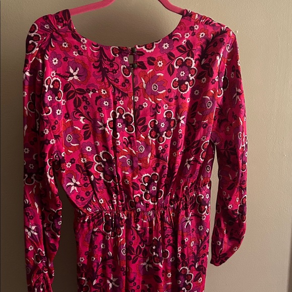 Maeve by Anthropologie Pink and Purple Floral Dress - Picture 2 of 4